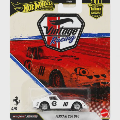 Hot Wheels Ferrari 250 Gto Vintage Racing Car Culture 2026