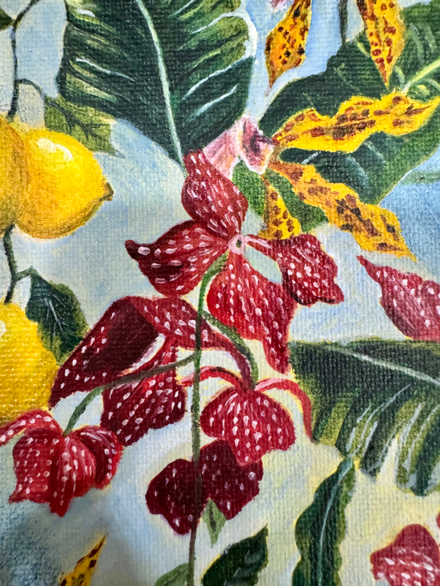 Midnight Bloom (oil on canvas)