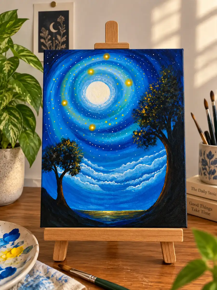 Conversation with the moon