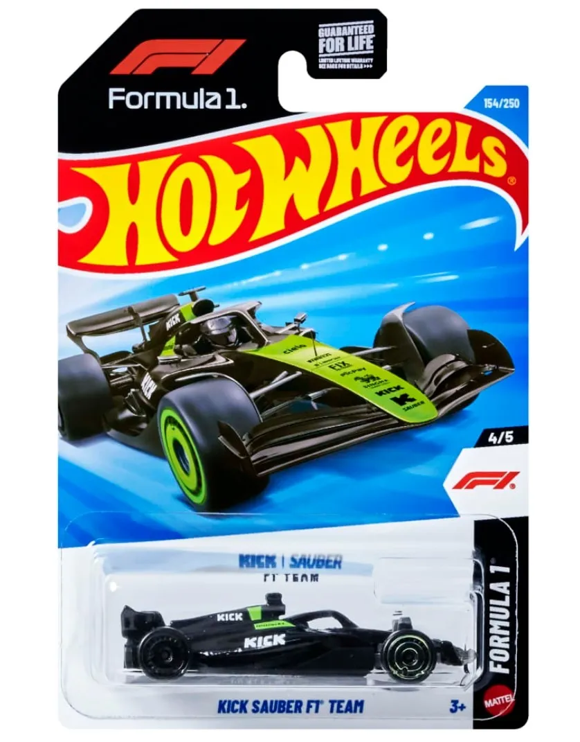 Hot Wheels Formula 1 Kick Sauber F1 Team