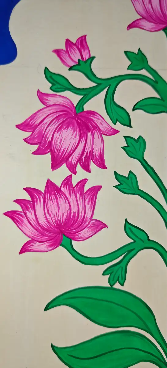 Jharokha painting (Unframed)