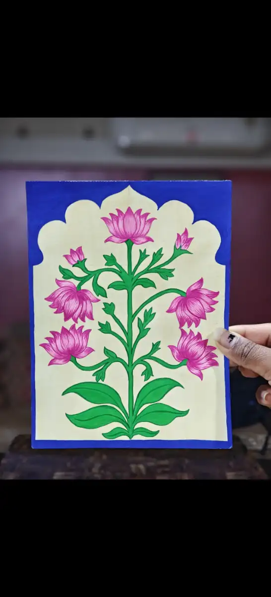 Jharokha painting (Unframed)