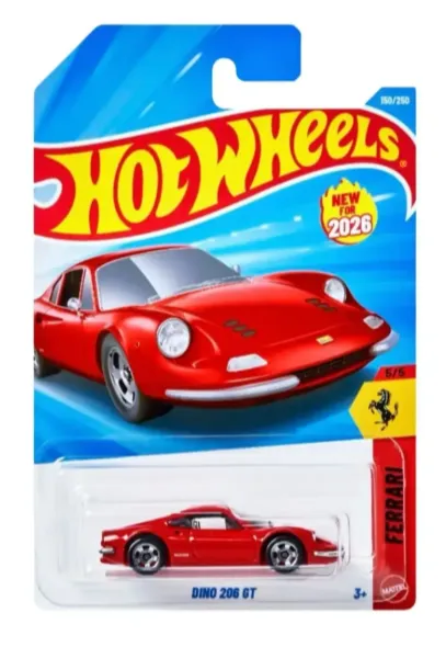 Hot Wheels Ferrari Dino 206 GT