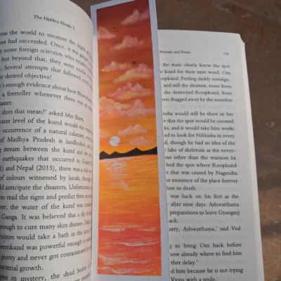 Sunset Bookmark 