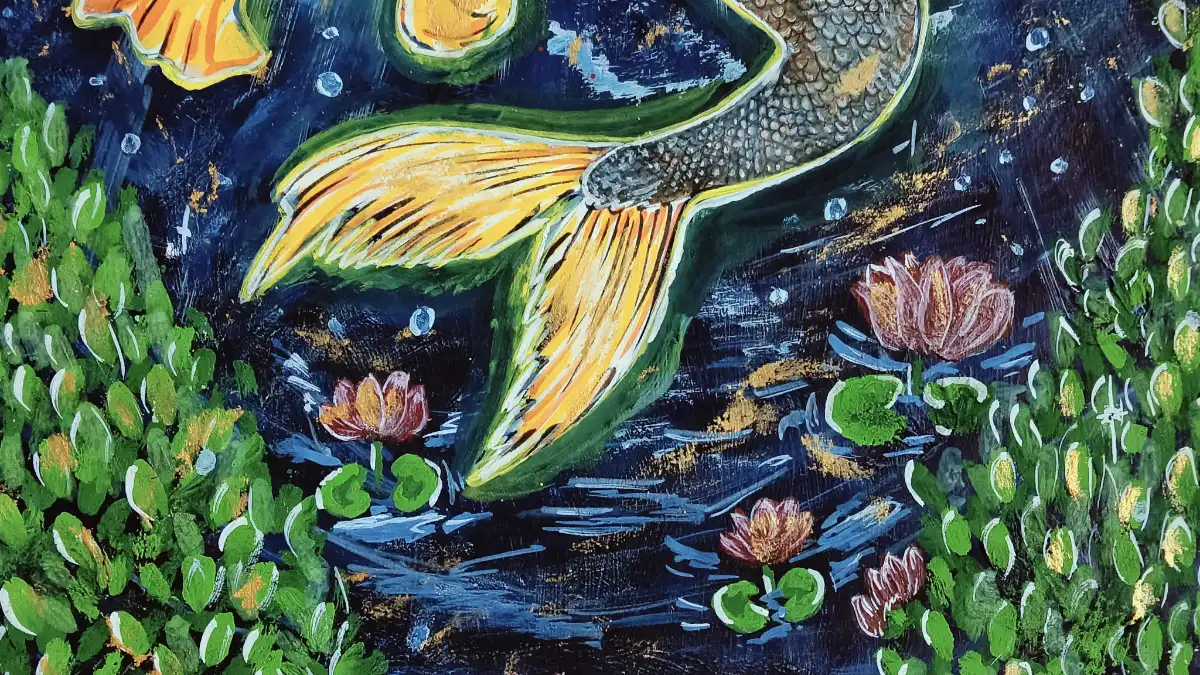 Matsya Avataram – Hand-painted Artwork
