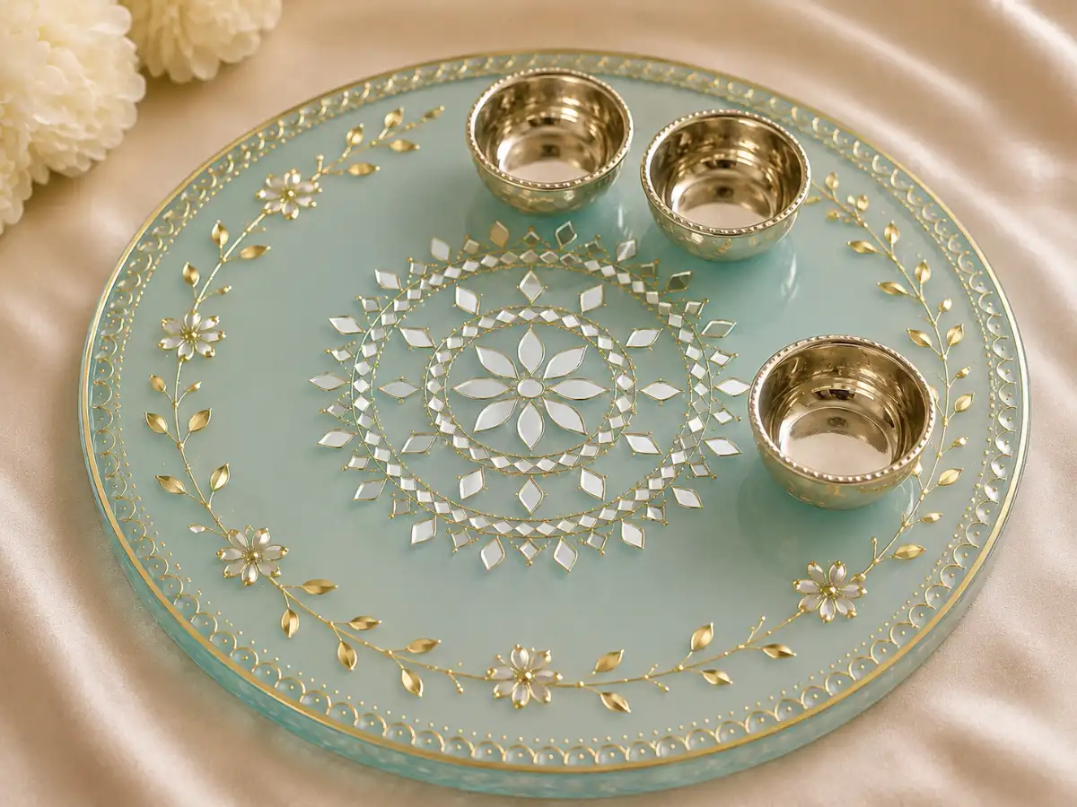  Puja plate