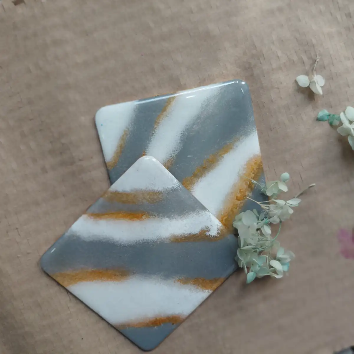 Resin coaster