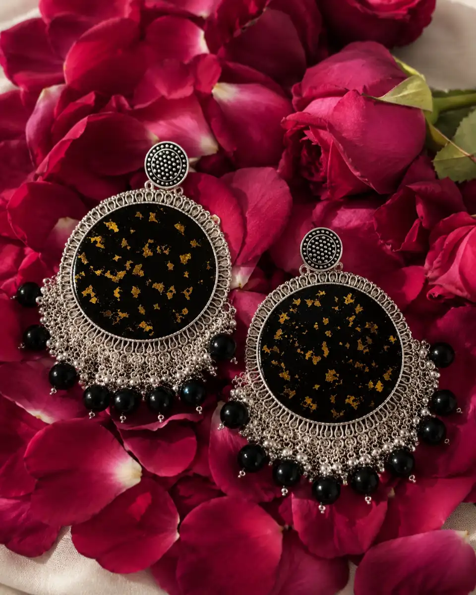 Black Jhumka
